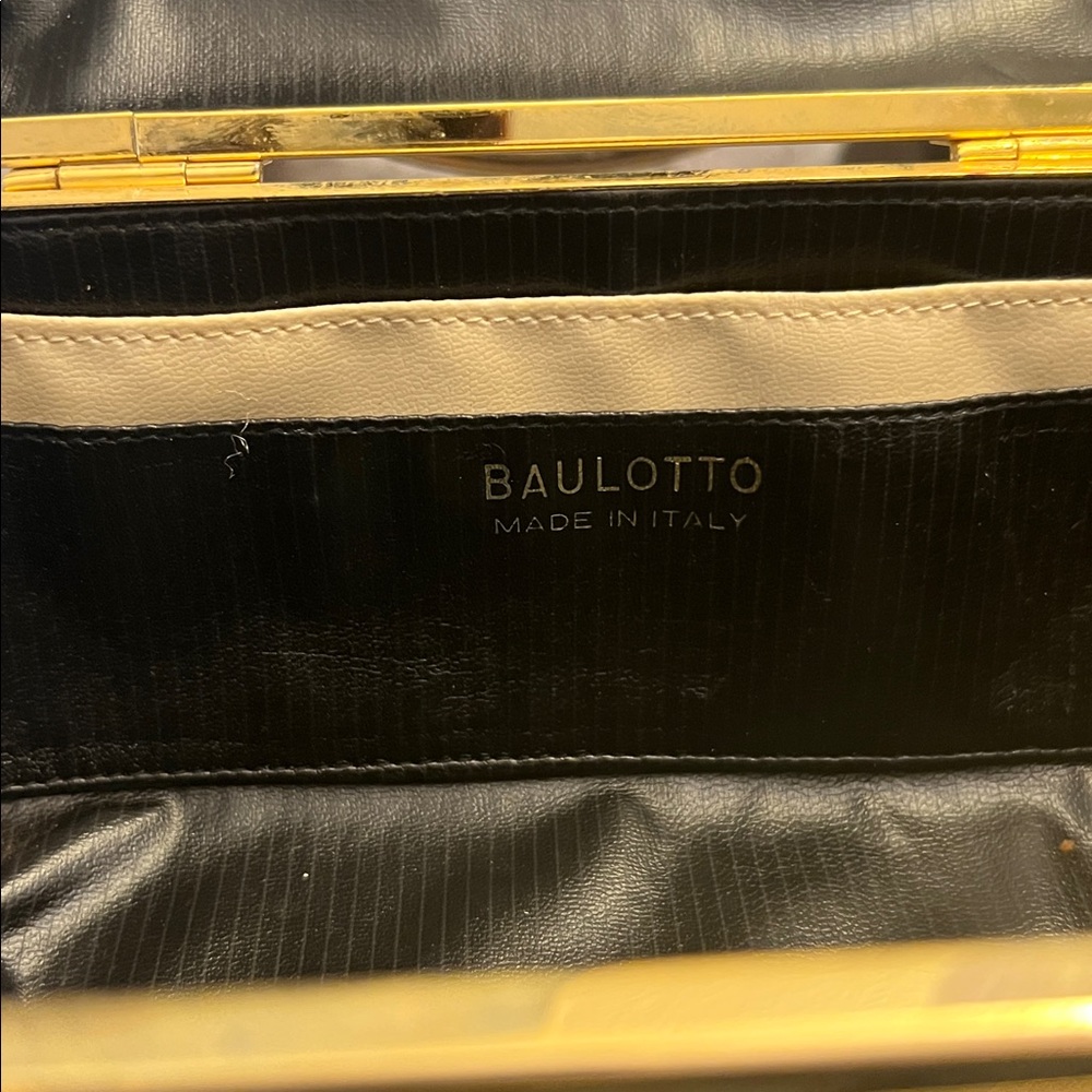 Baulotto Vintage Italian 1970s Black Purse🔥 - Picture 5 of 14